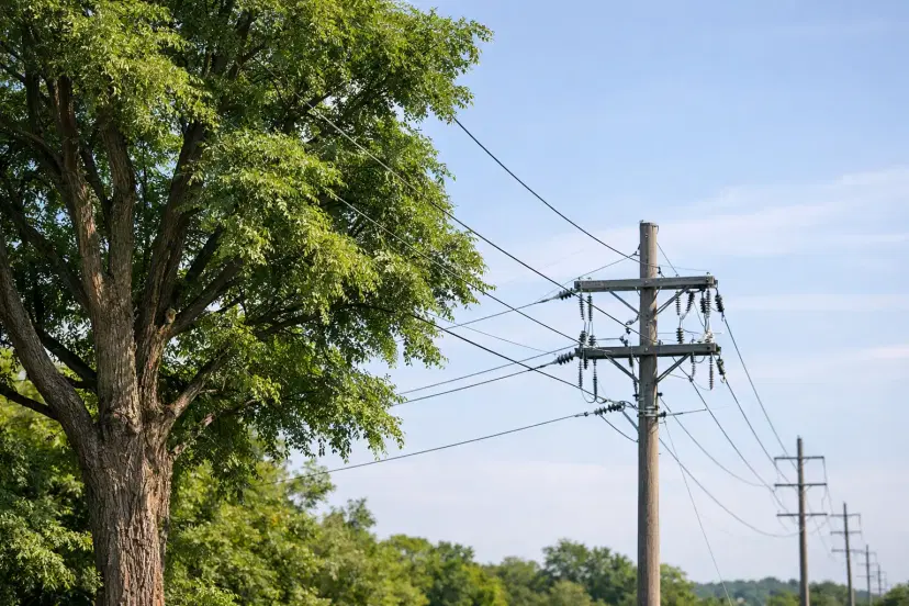 Tree Near Power Lines: What Homeowners Should Do