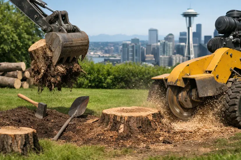 Stump Removal Methods for Seattle Properties