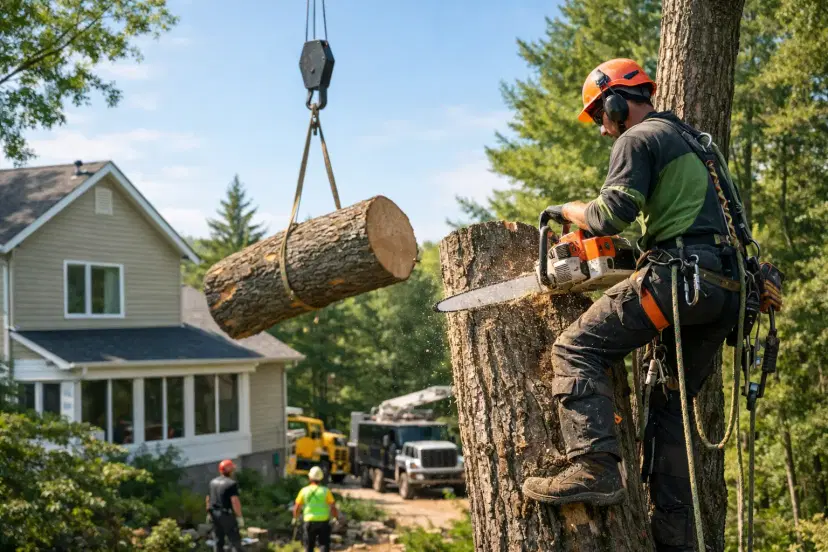 Who Removes Trees Near Houses? Hire the Right Pro